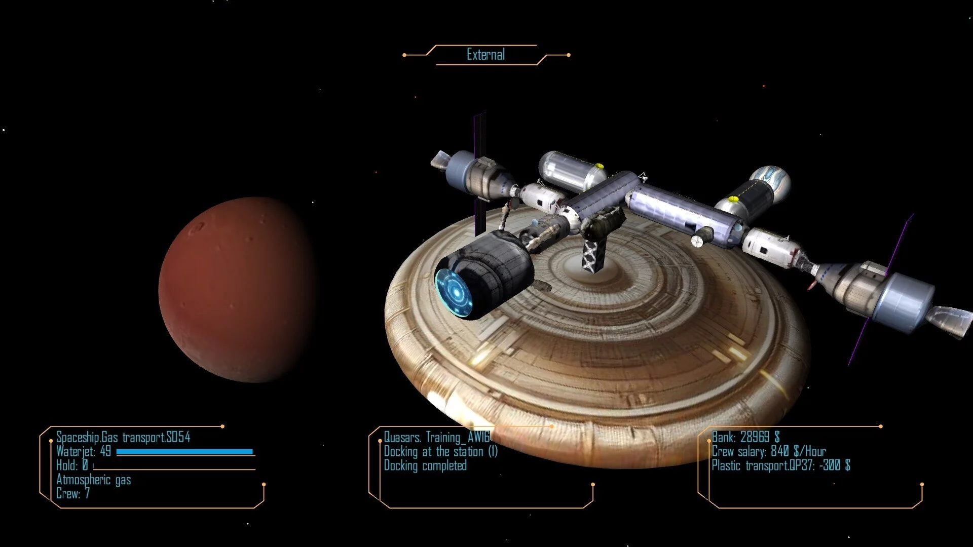 Изображение игры: STARS COMMANDER