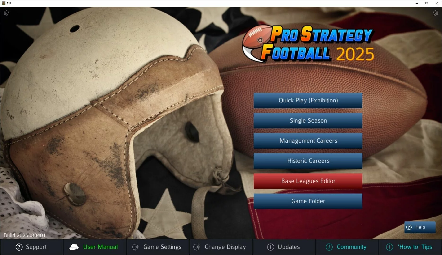 Изображение игры: Pro Strategy Football 2025