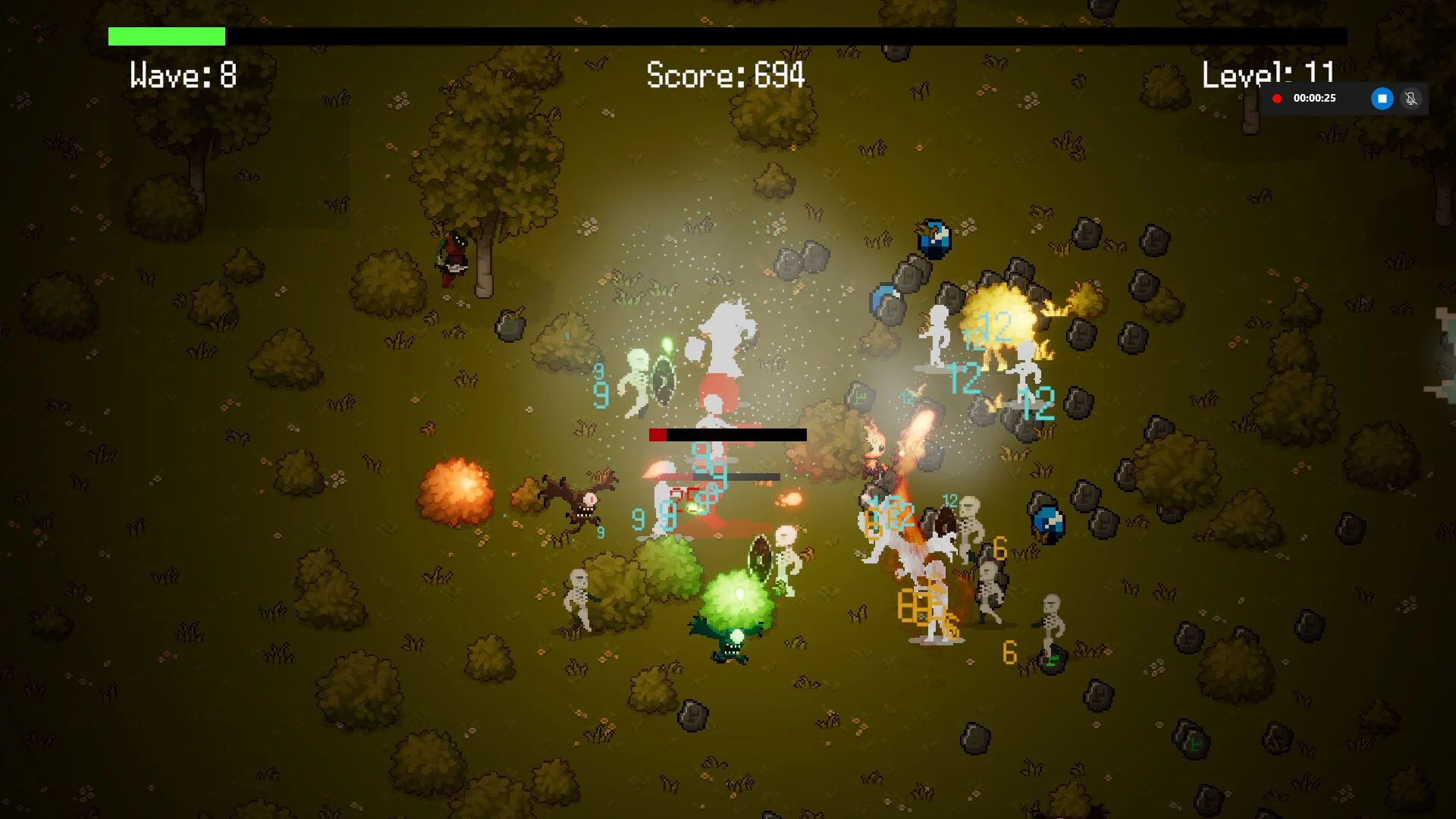 Изображение игры: Wizard Survivors