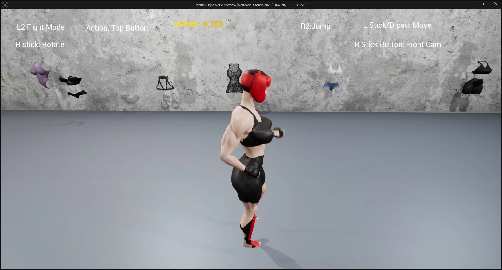Изображение игры: Virtual Fight World