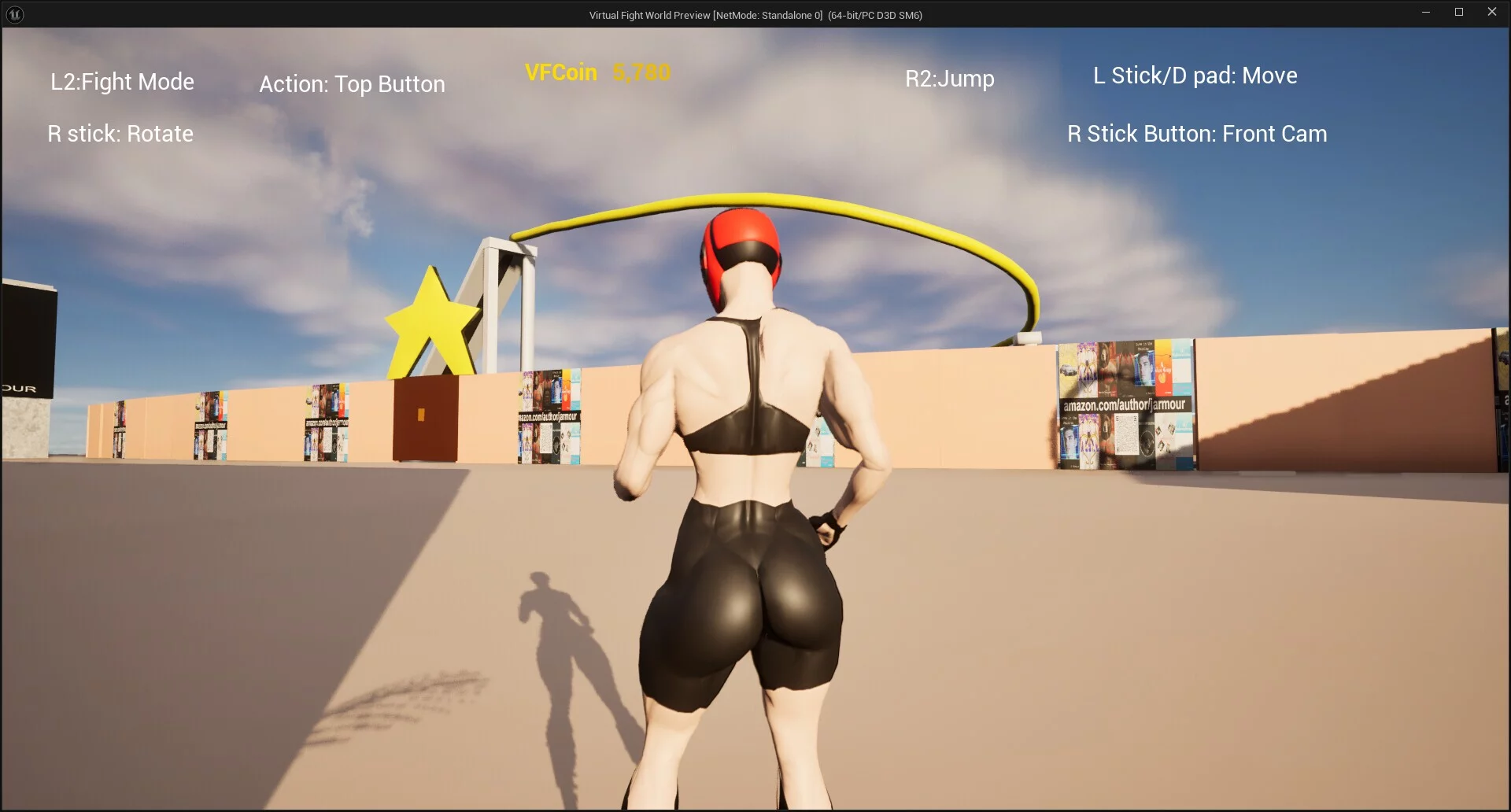Изображение игры: Virtual Fight World