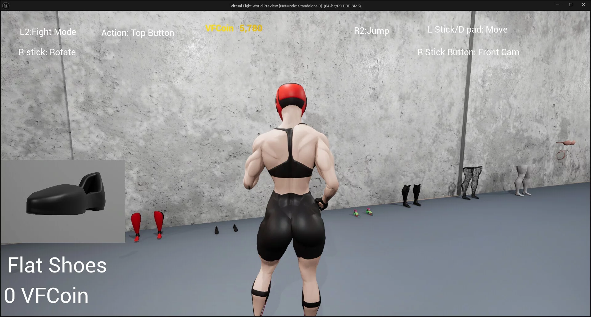 Изображение игры: Virtual Fight World