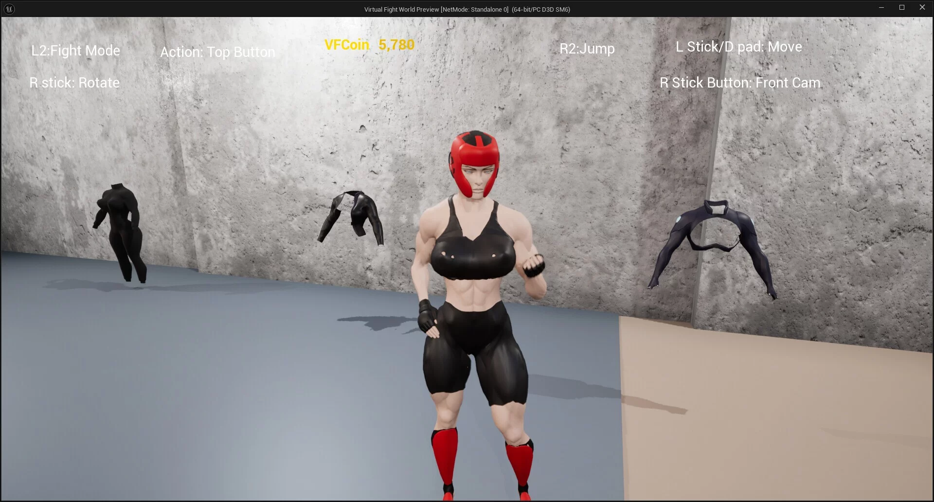 Изображение игры: Virtual Fight World