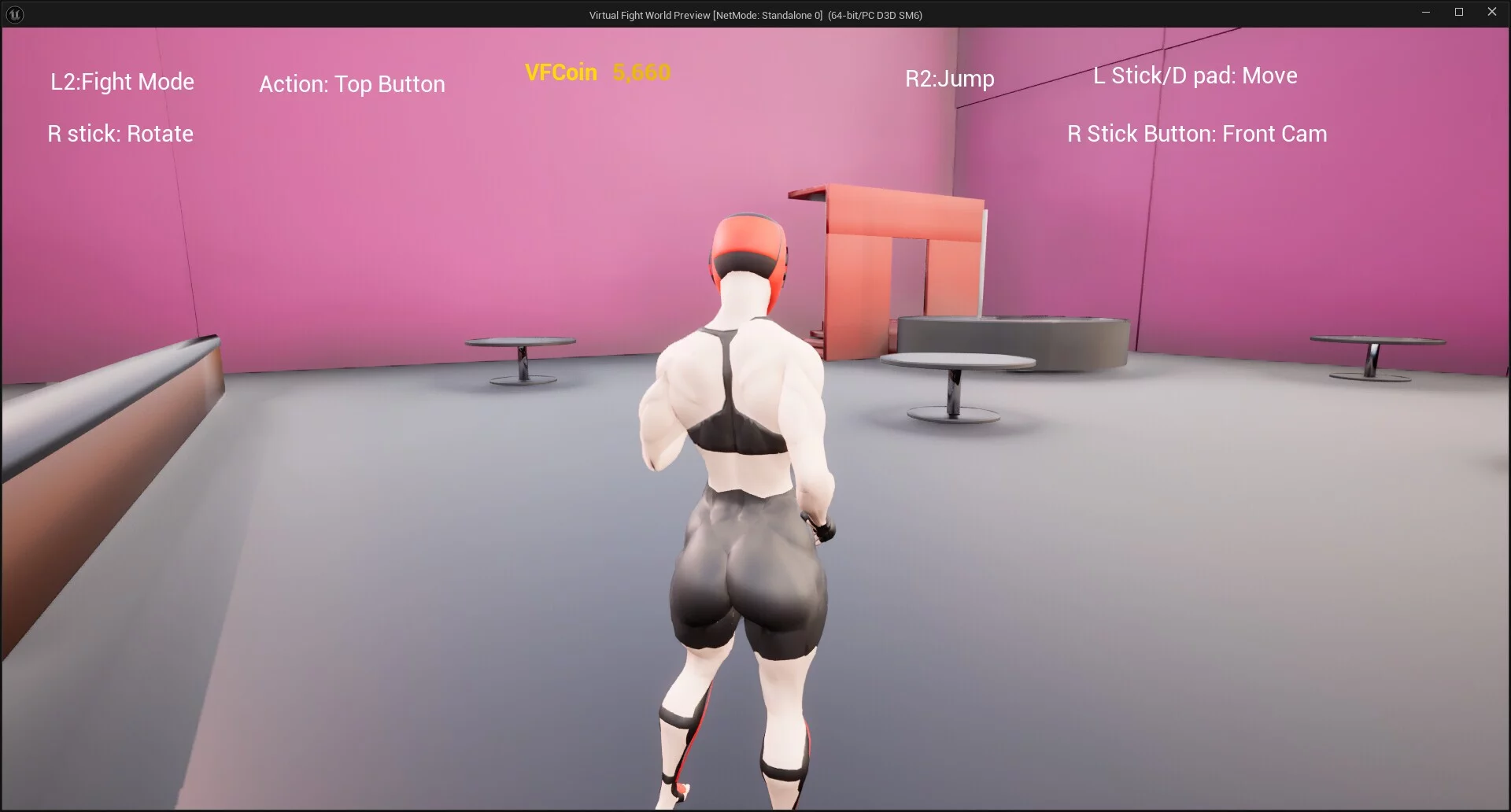 Изображение игры: Virtual Fight World