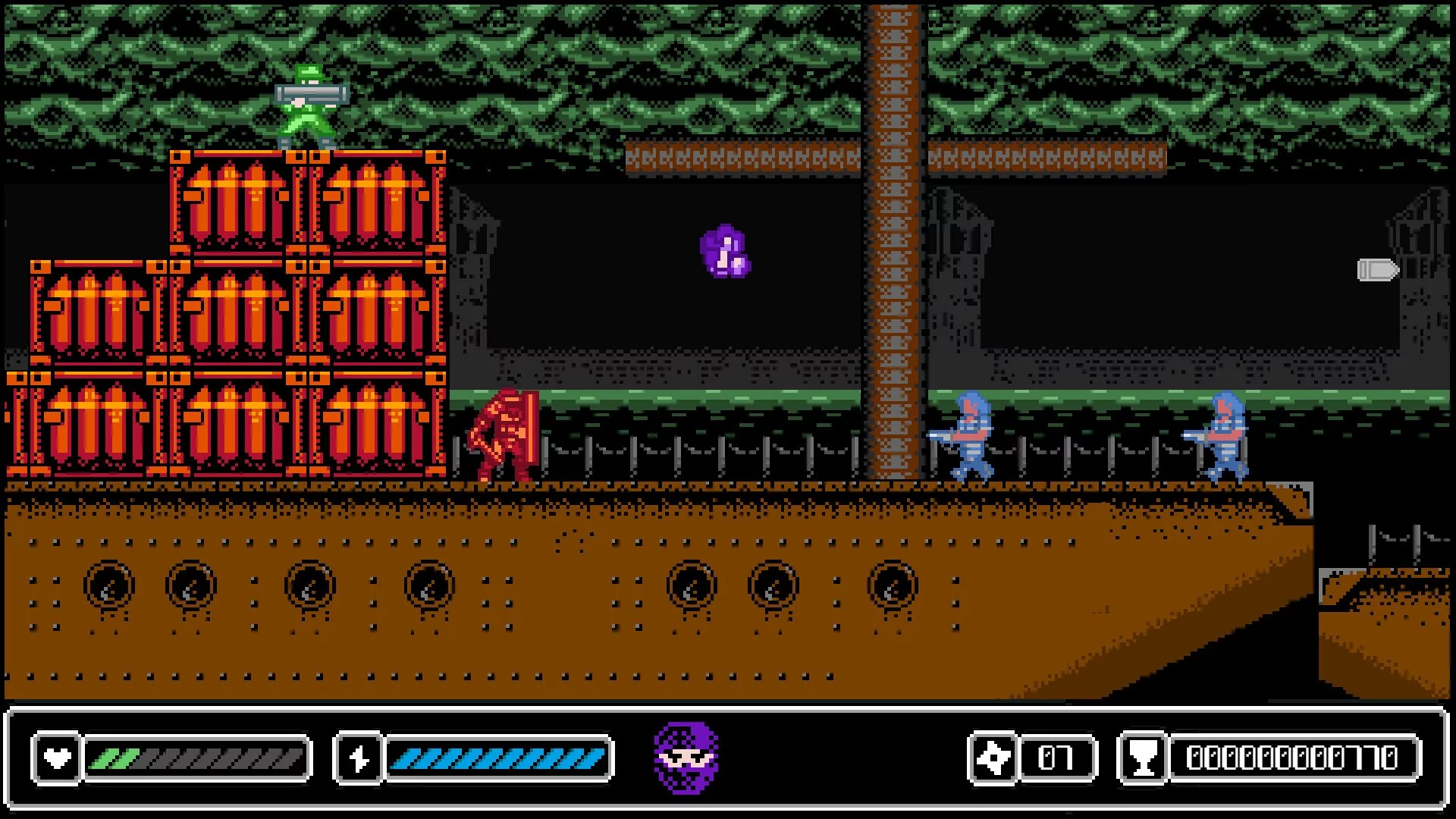 Изображение игры: Ninja 1987
