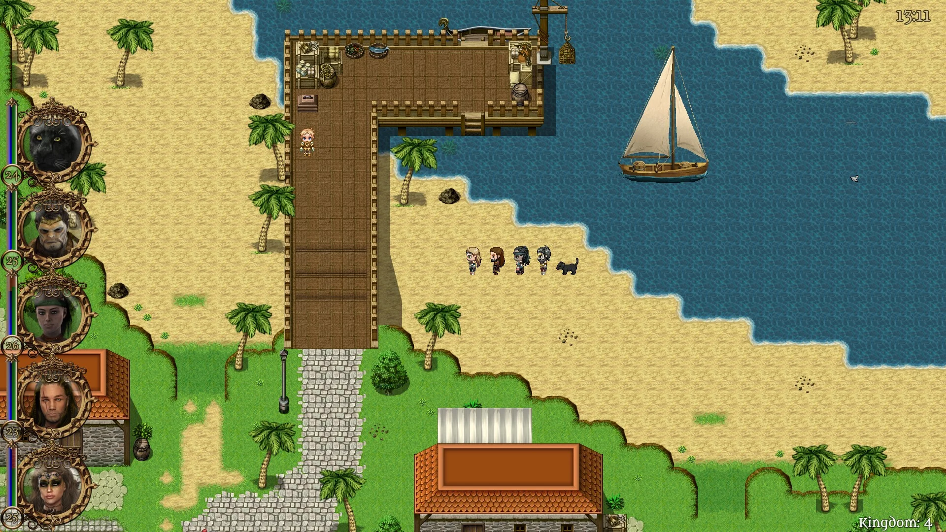 Изображение игры: Akhena: Age of Evil