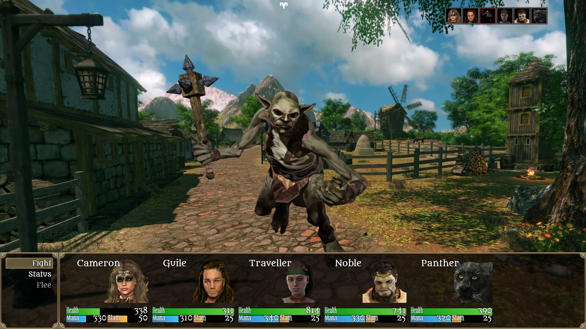Изображение игры: Akhena: Age of Evil