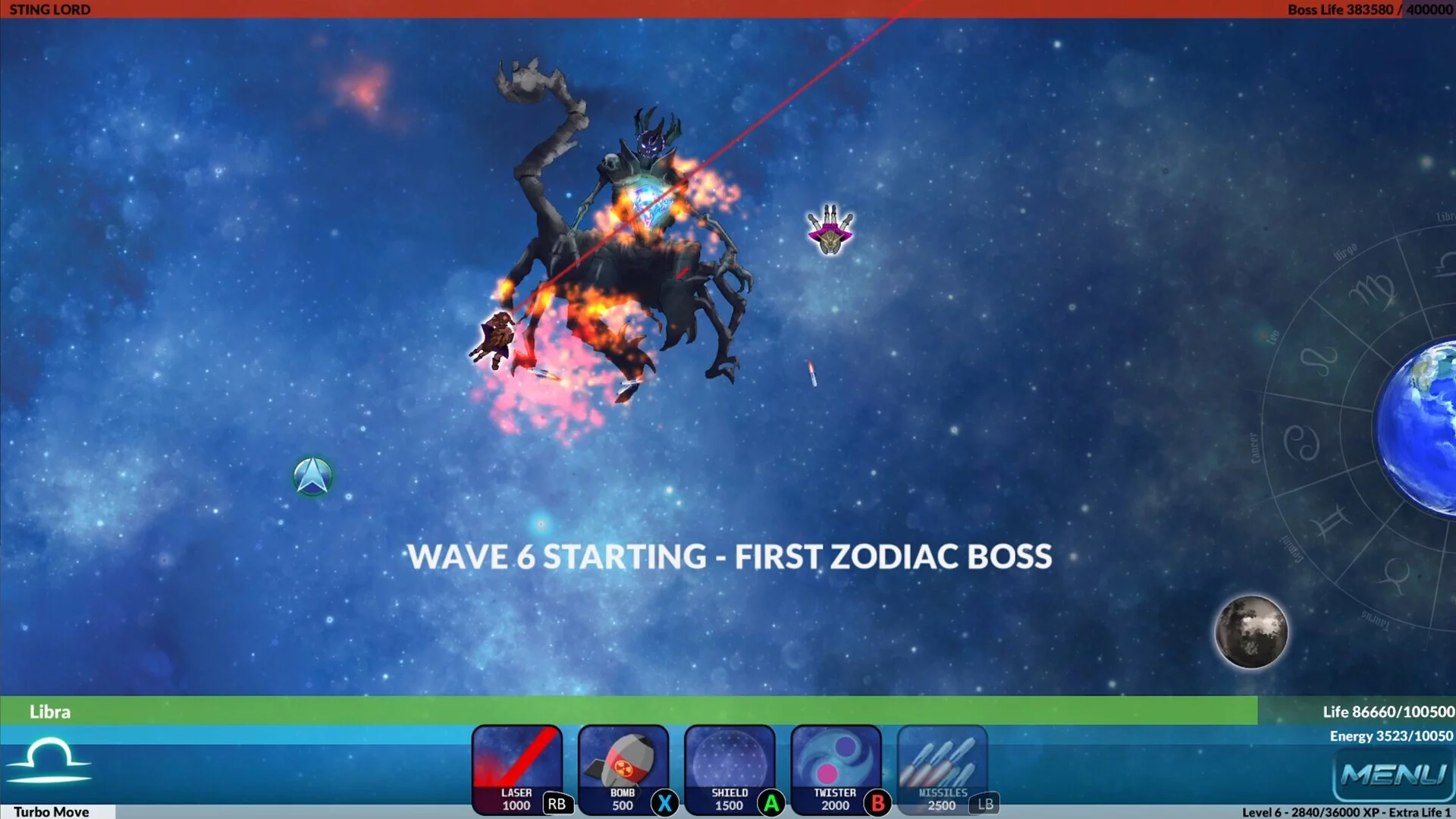 Изображение игры: Cosmic Guardians