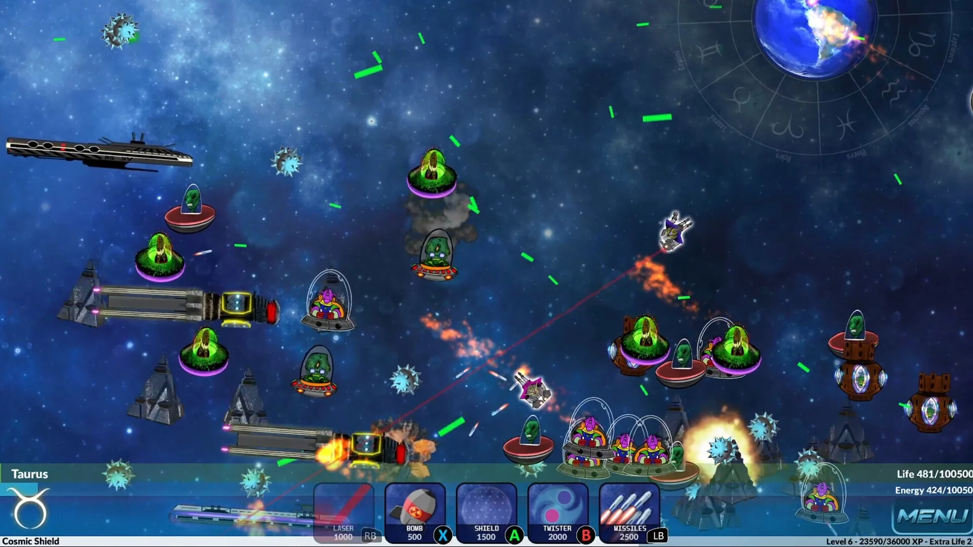 Изображение игры: Cosmic Guardians