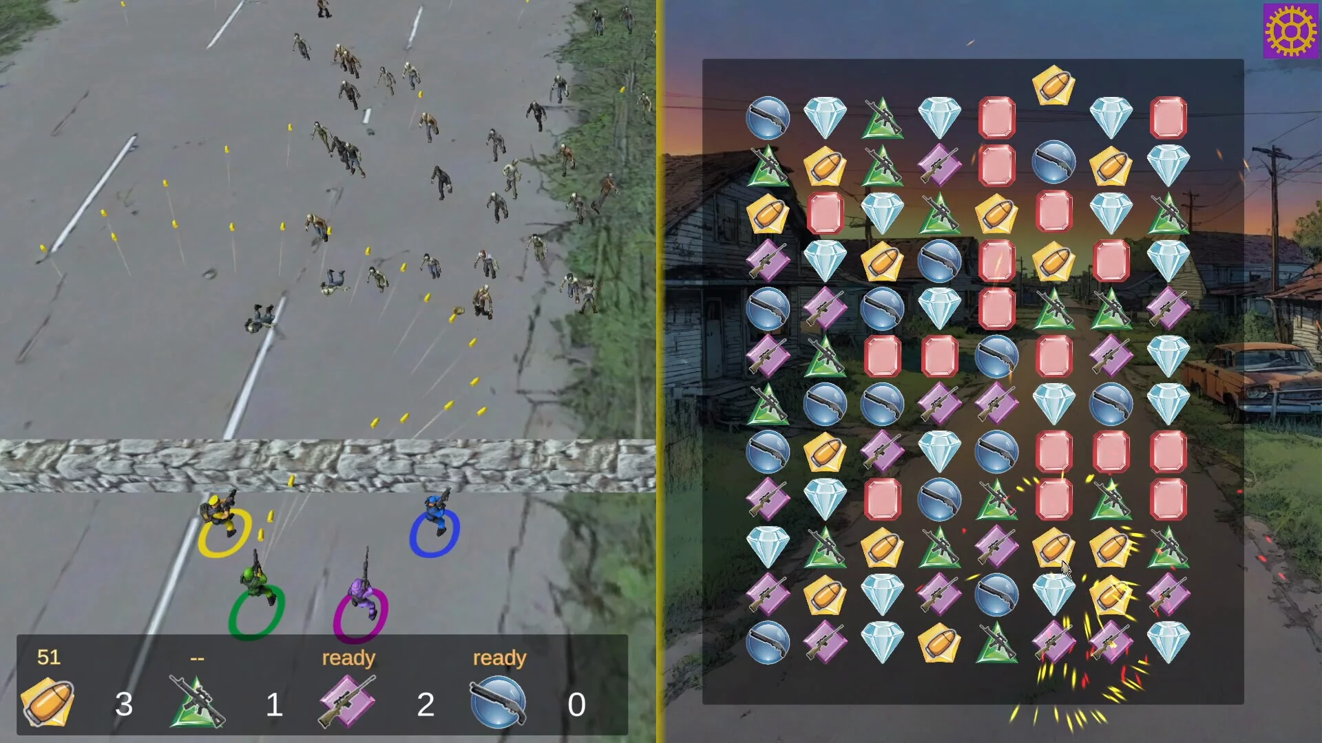Изображение игры: Match Kill Survive