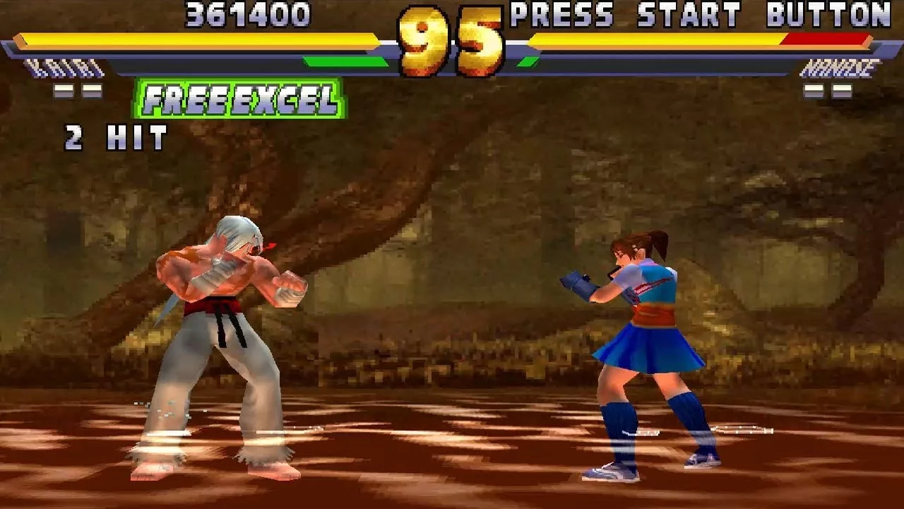 Изображение игры: Street Fighter EX2