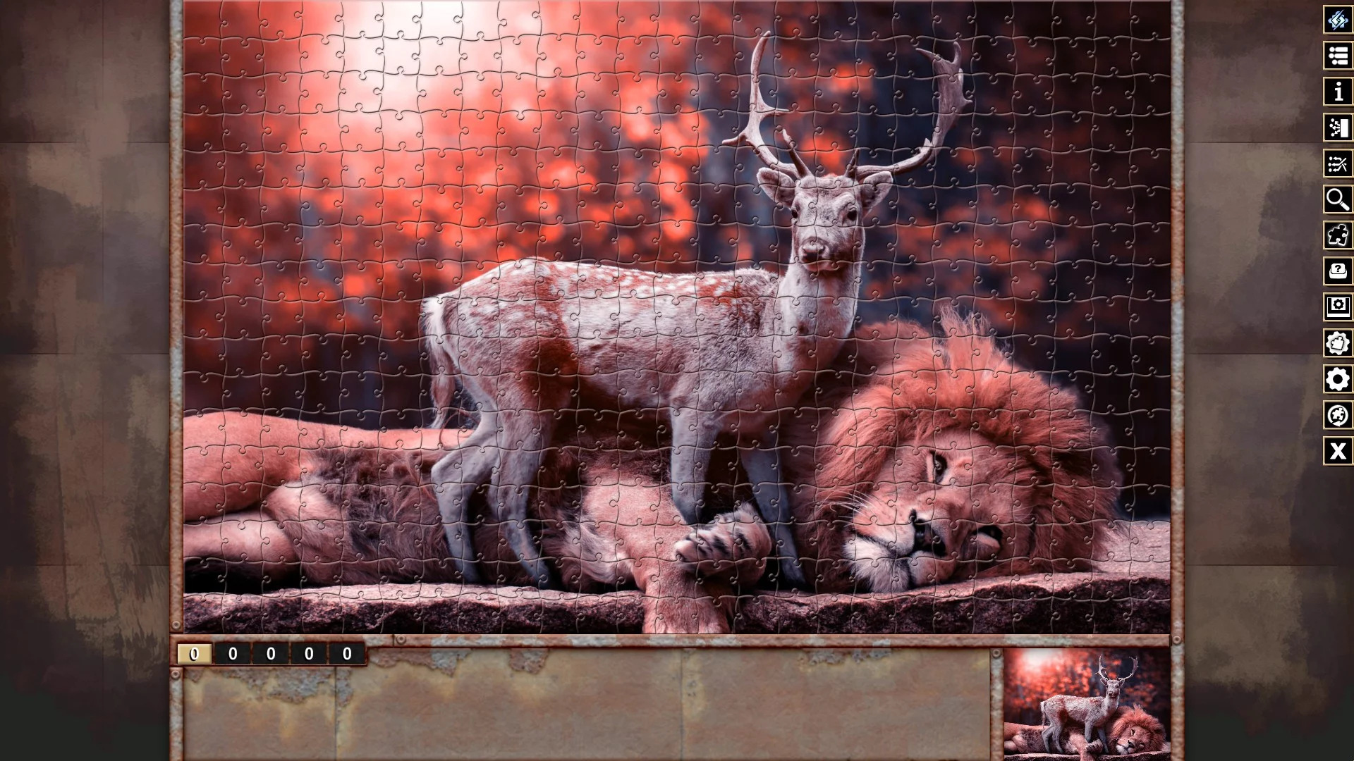 Изображение игры: Pixel Puzzles Traditional Jigsaws
