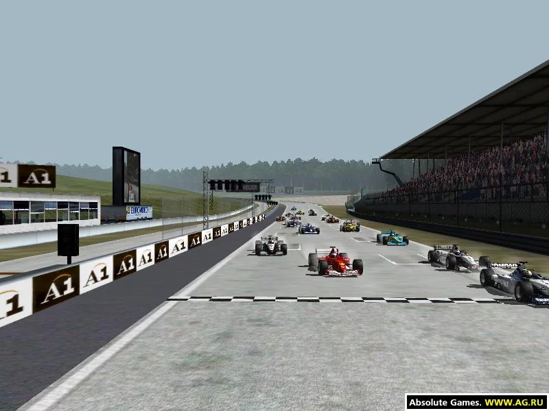 Изображение игры: F1 2002