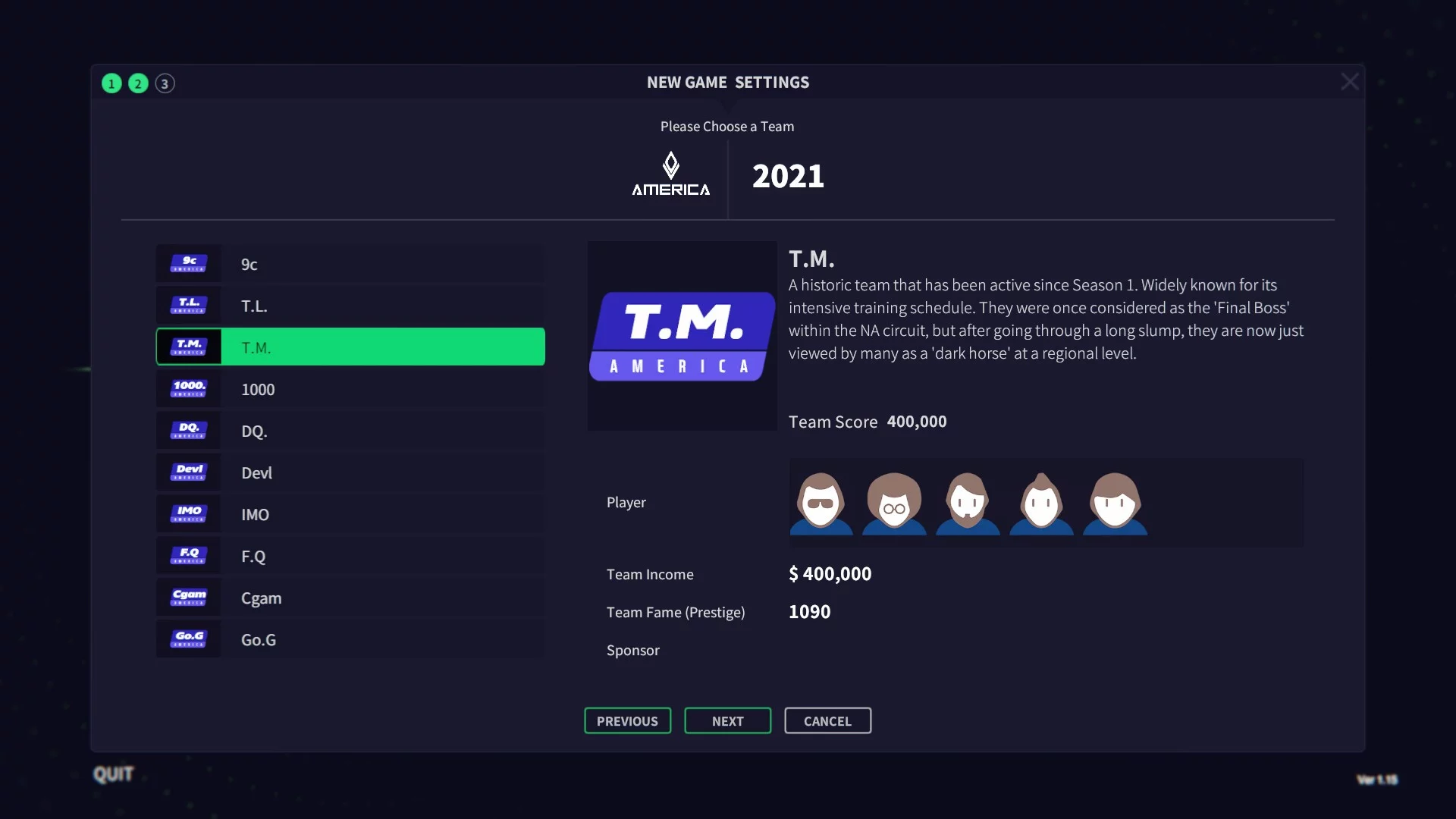 Изображение игры: League Manager 2022