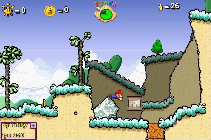 Изображение игры: Super Mario 63