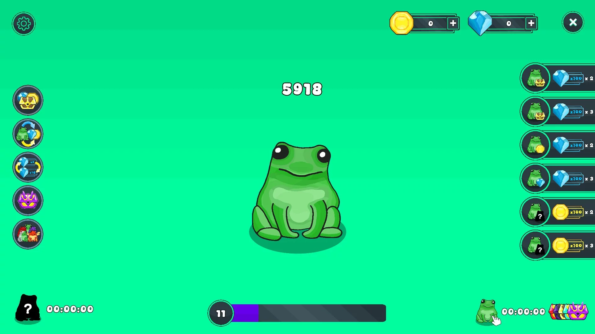 Изображение игры: Frogs