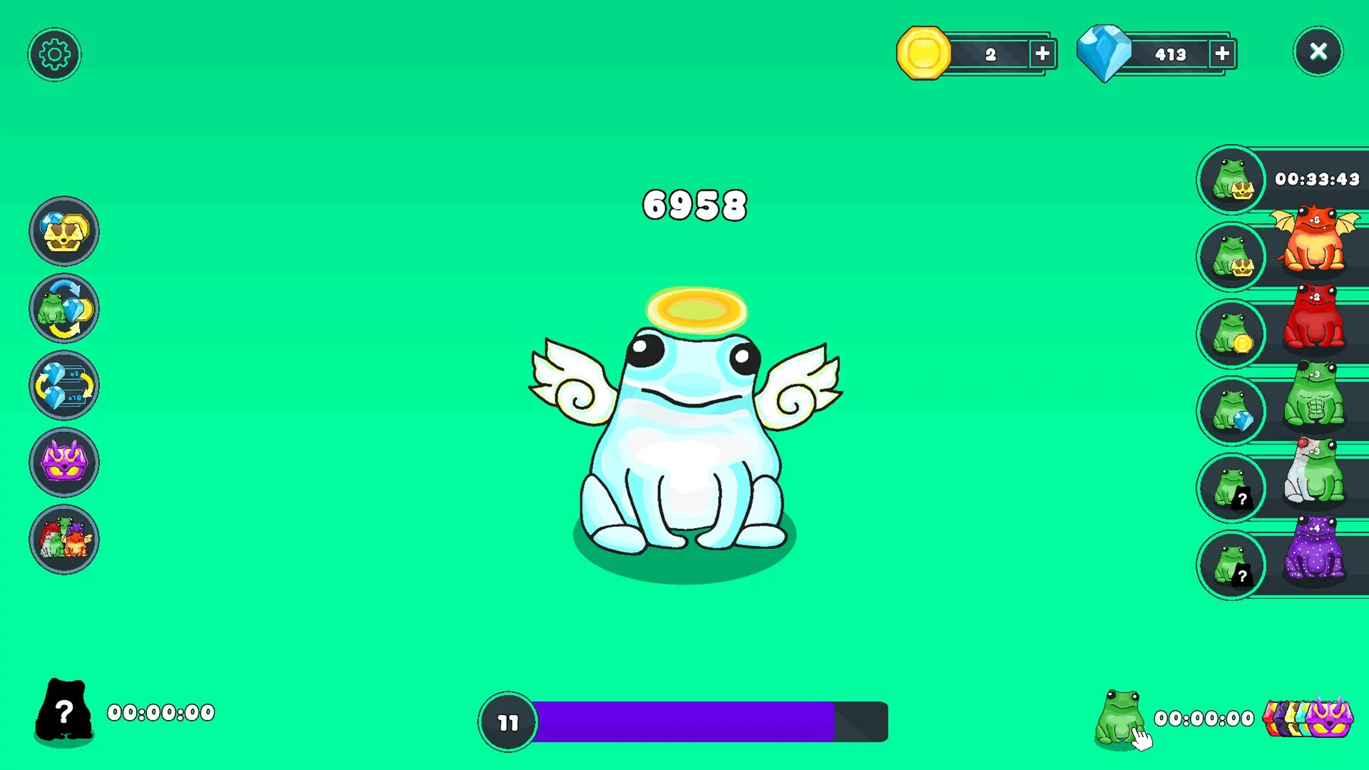 Изображение игры: Frogs
