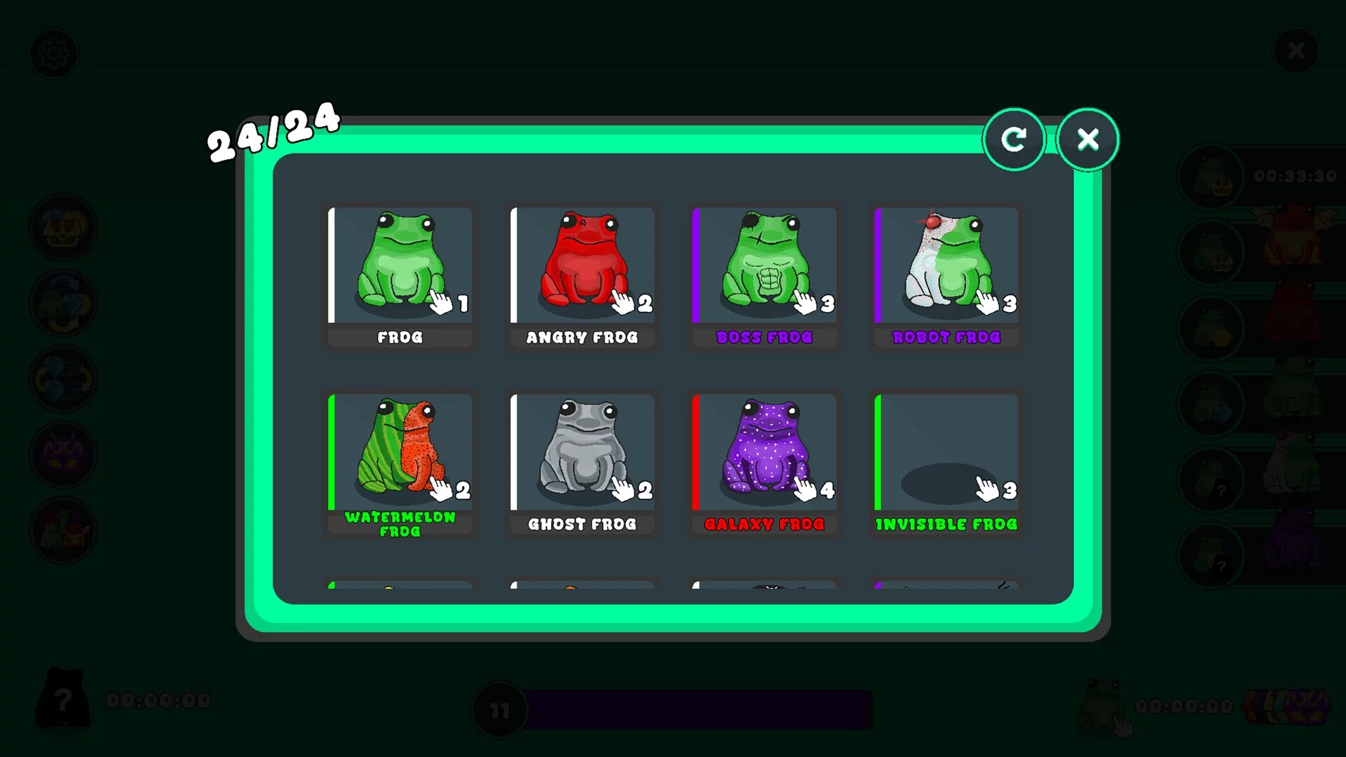 Изображение игры: Frogs