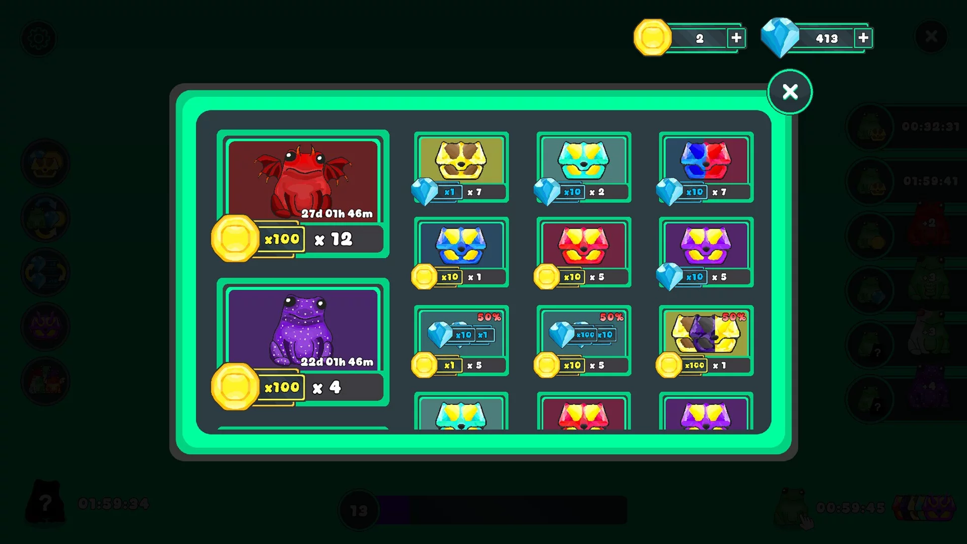 Изображение игры: Frogs