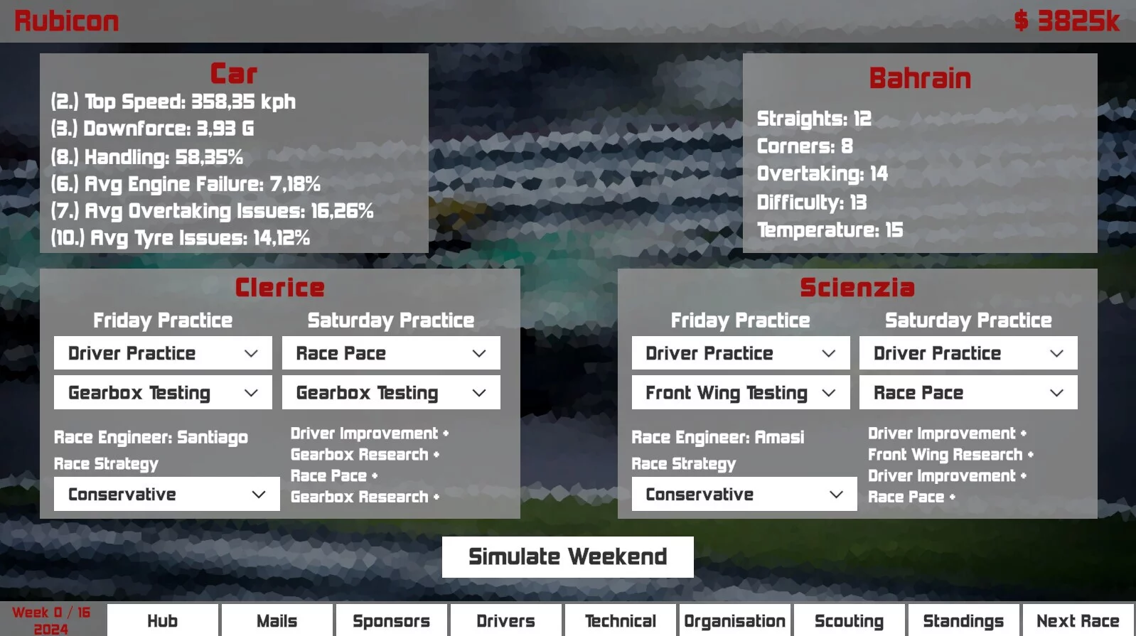 Изображение игры: Formula Racing Manager