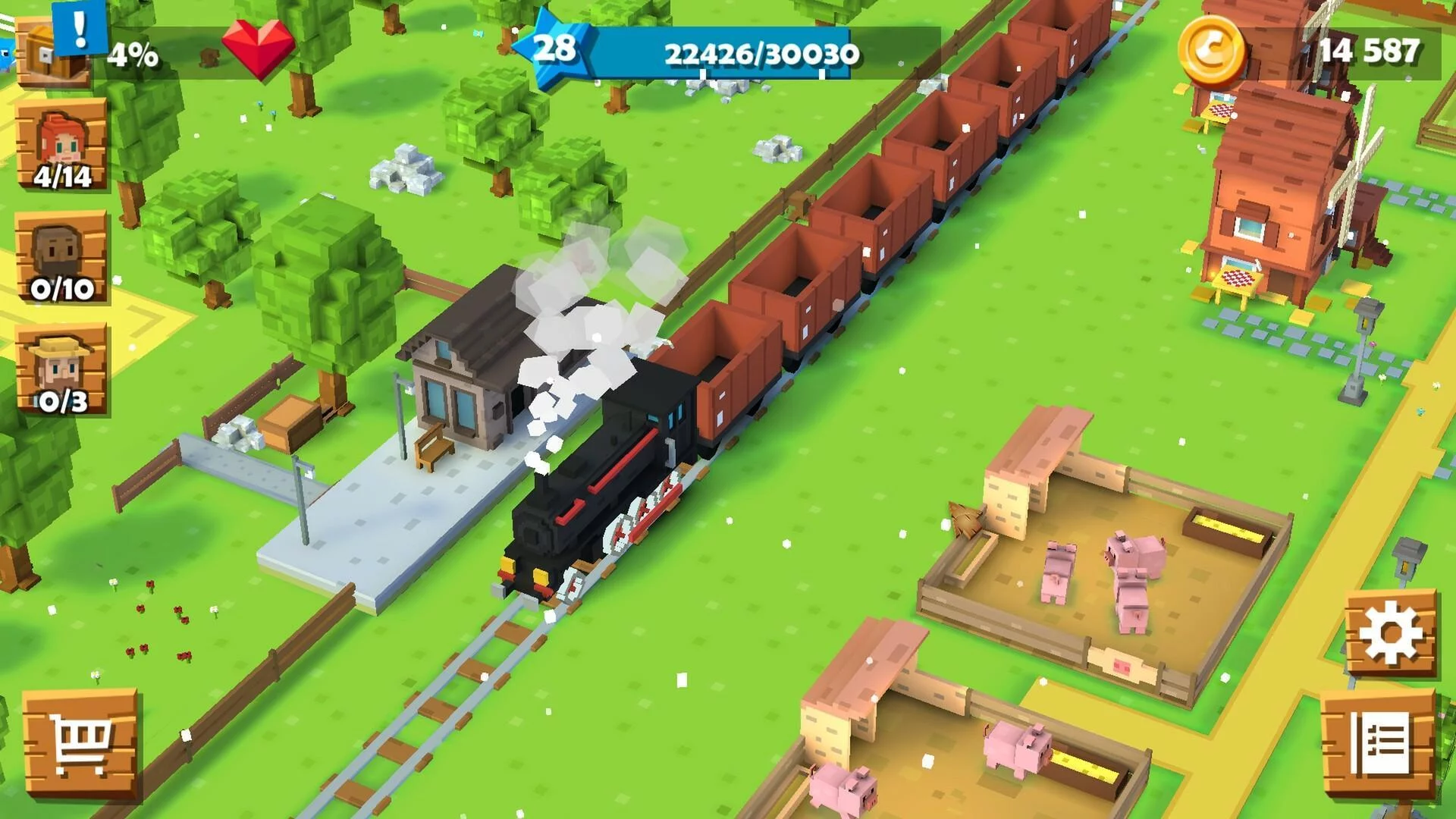 Изображение игры: Blocky Farm