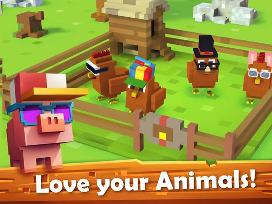 Изображение игры: Blocky Farm