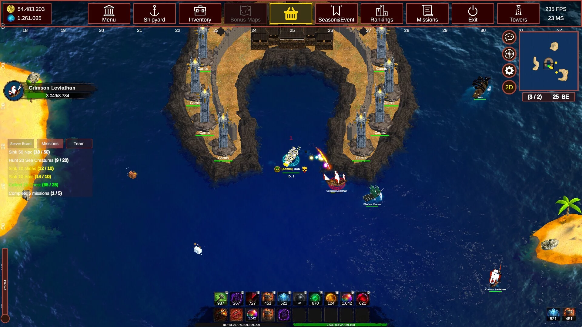 Изображение игры: King Of The Pirates