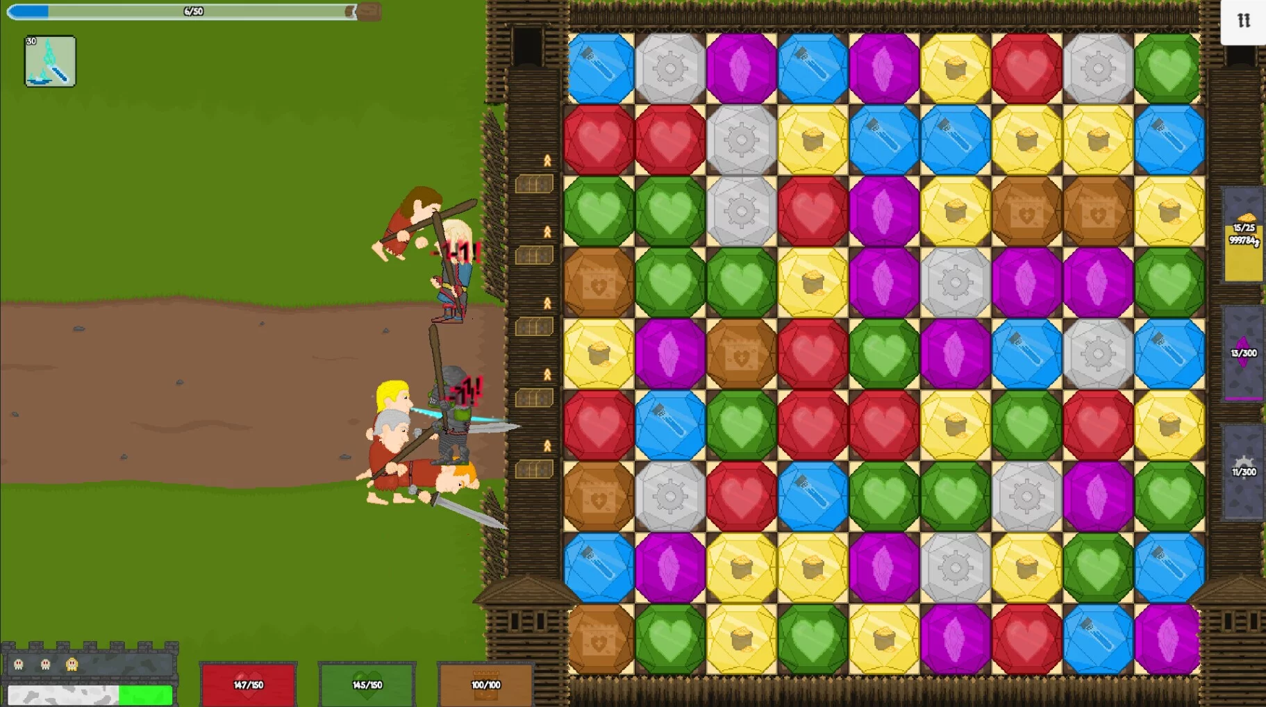 Изображение игры: Gems Defenders