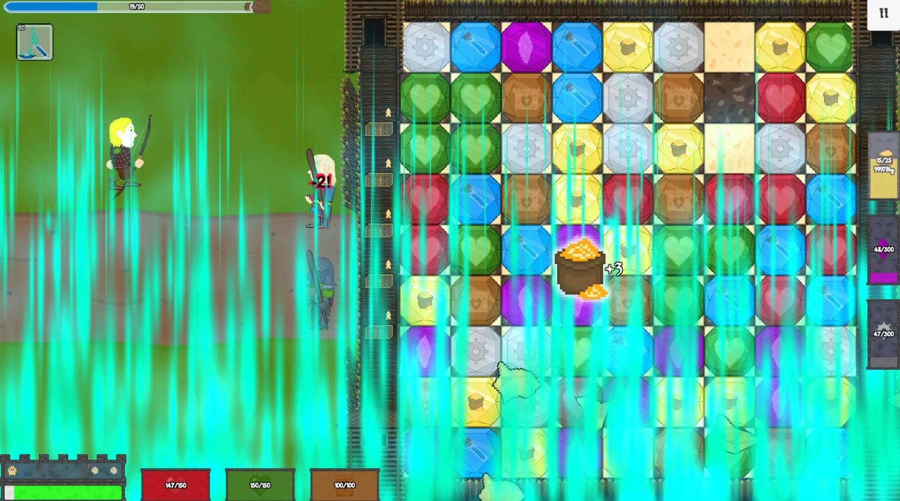 Изображение игры: Gems Defenders