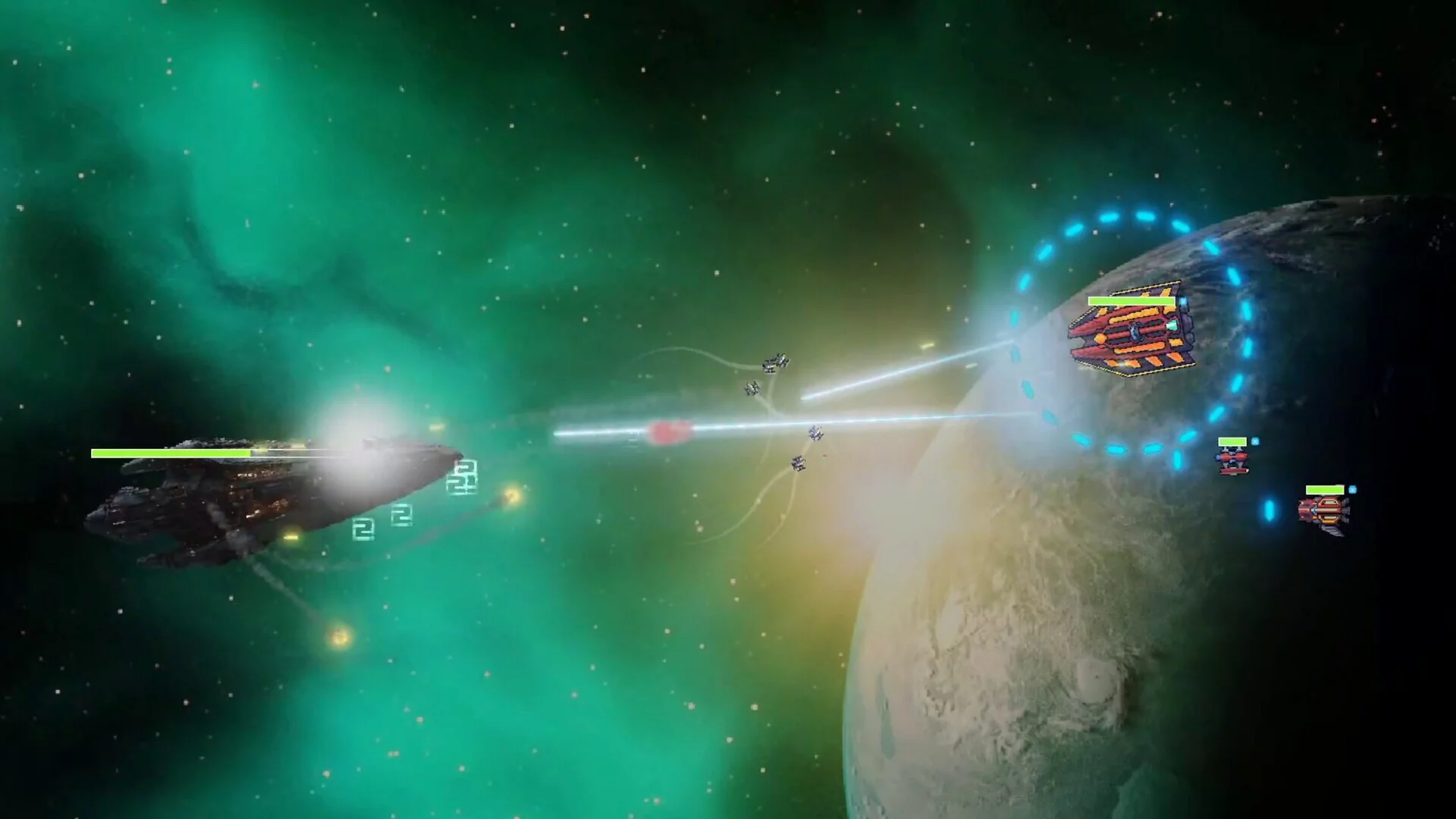 Изображение игры: Solar - Survival Space Battle Simulator