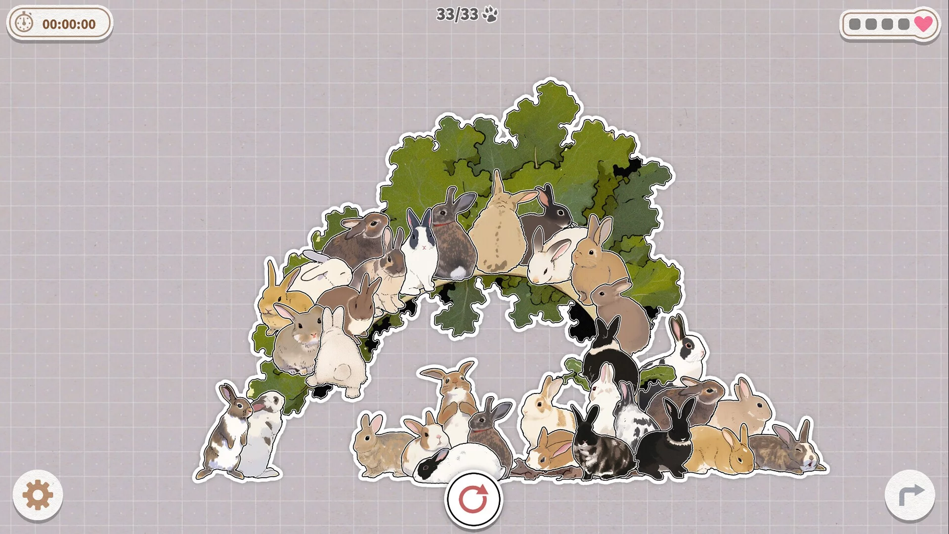 Изображение игры: Bunnies Huddled Together