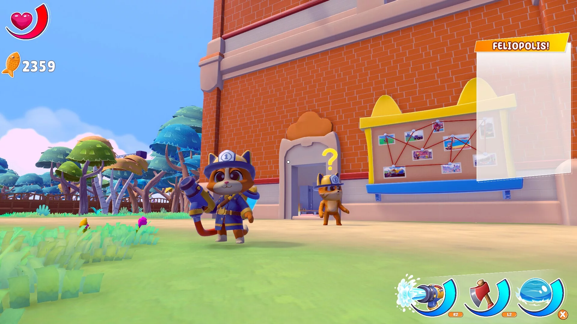 Изображение игры: Leo: The Firefighter Cat