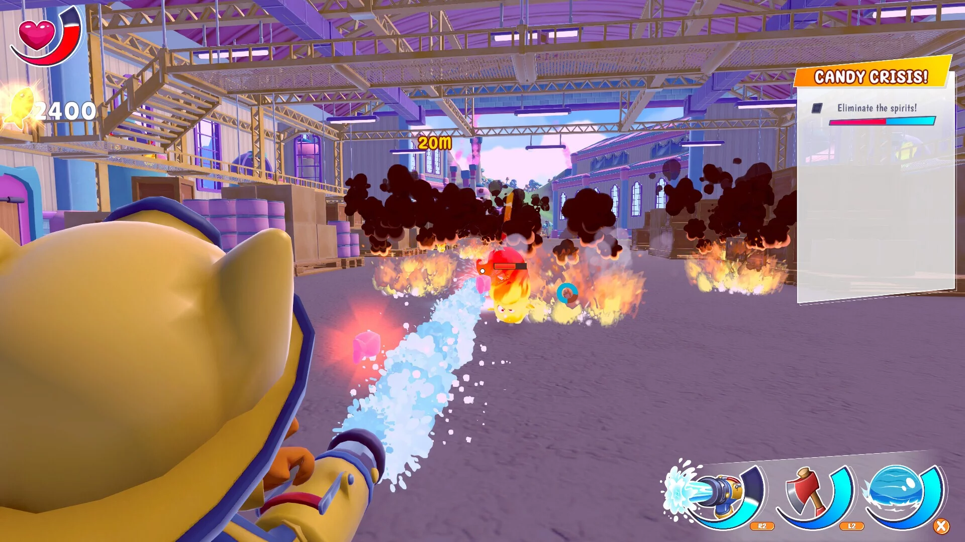 Изображение игры: Leo: The Firefighter Cat