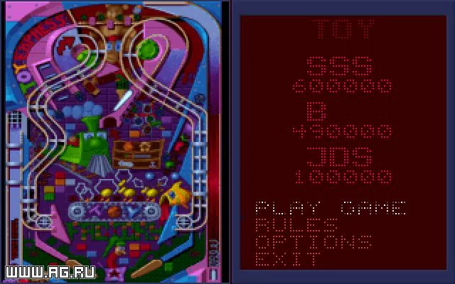 Изображение игры: Epic Pinball