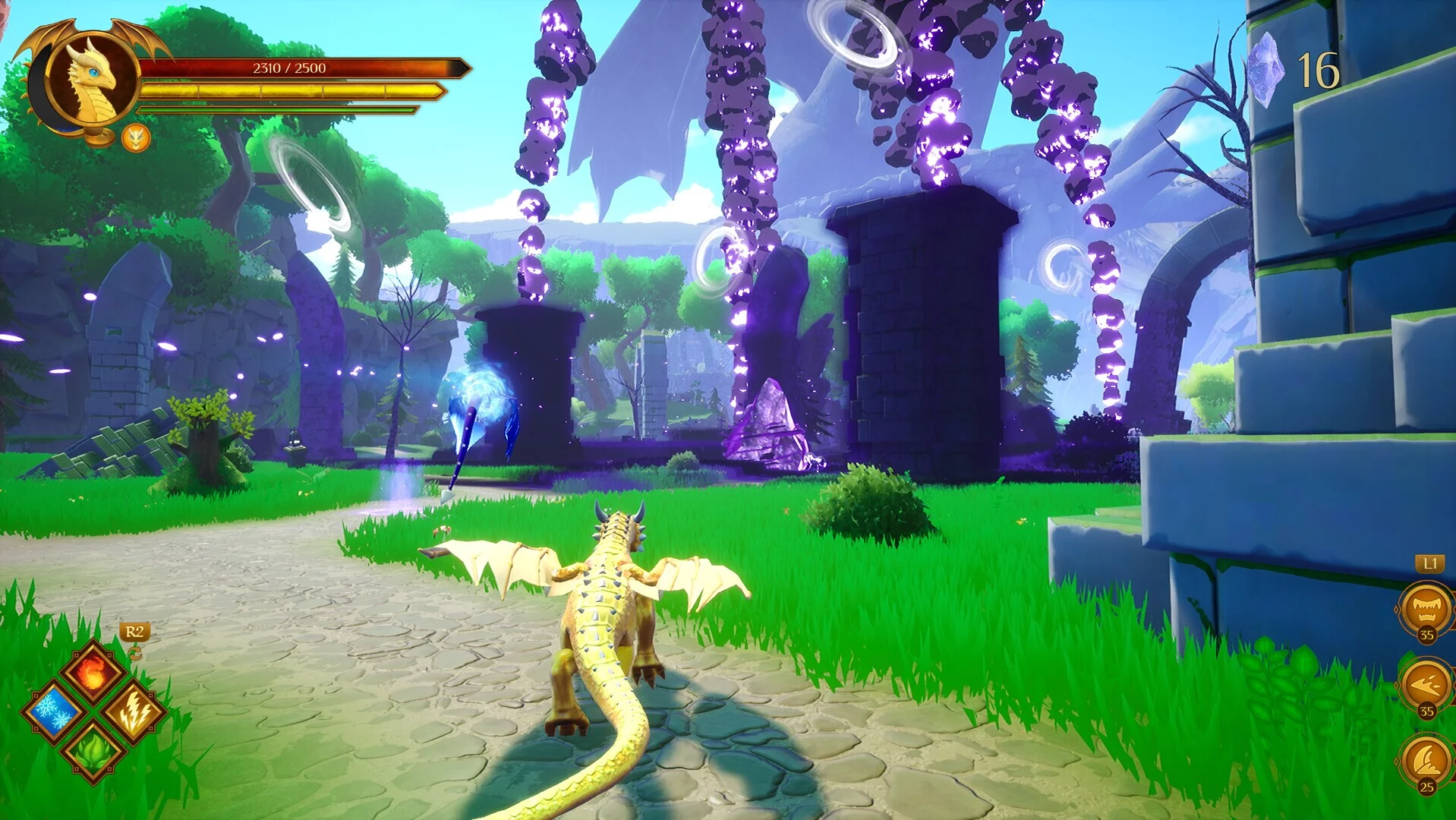 Изображение игры: Glyde The Dragon - Prologue