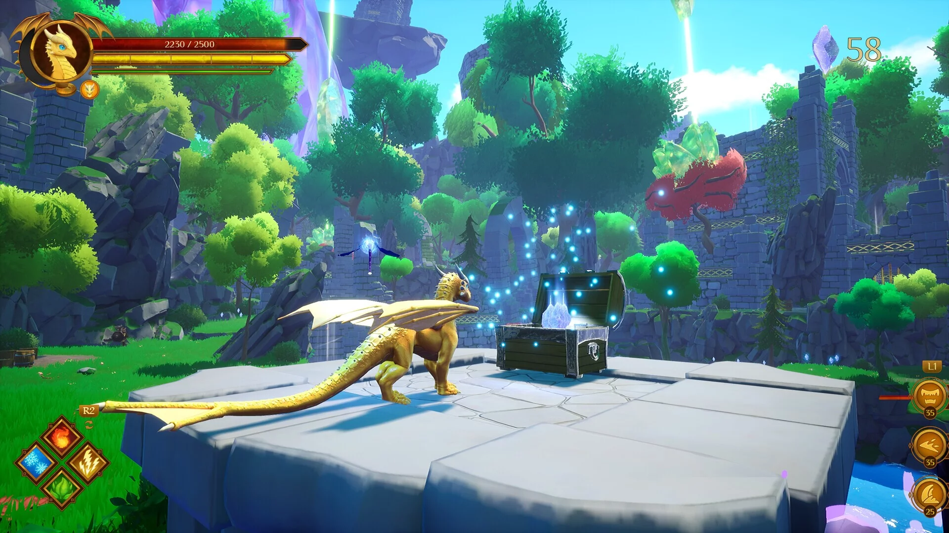Изображение игры: Glyde The Dragon - Prologue
