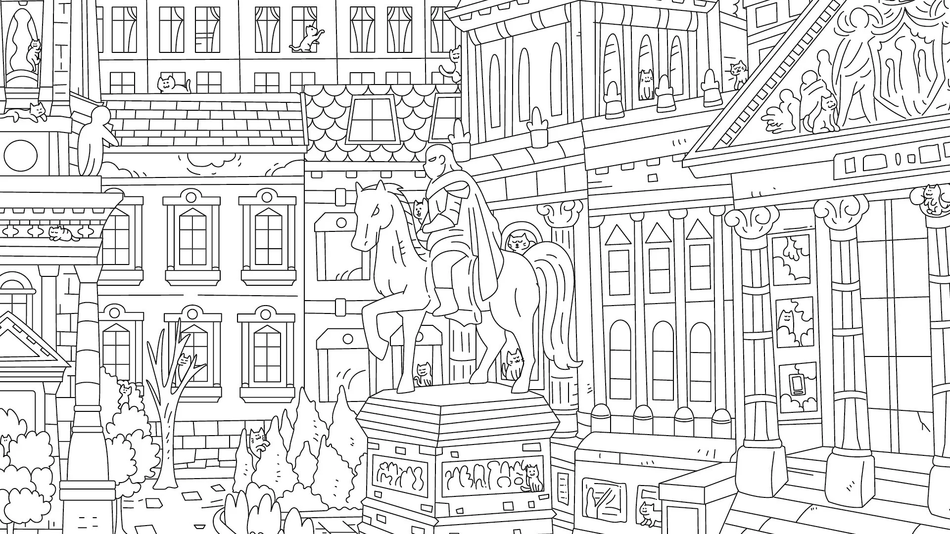 Изображение игры: 100 Cats Berlin