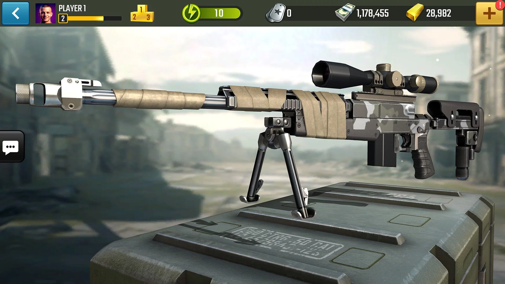 Изображение игры: War Sniper