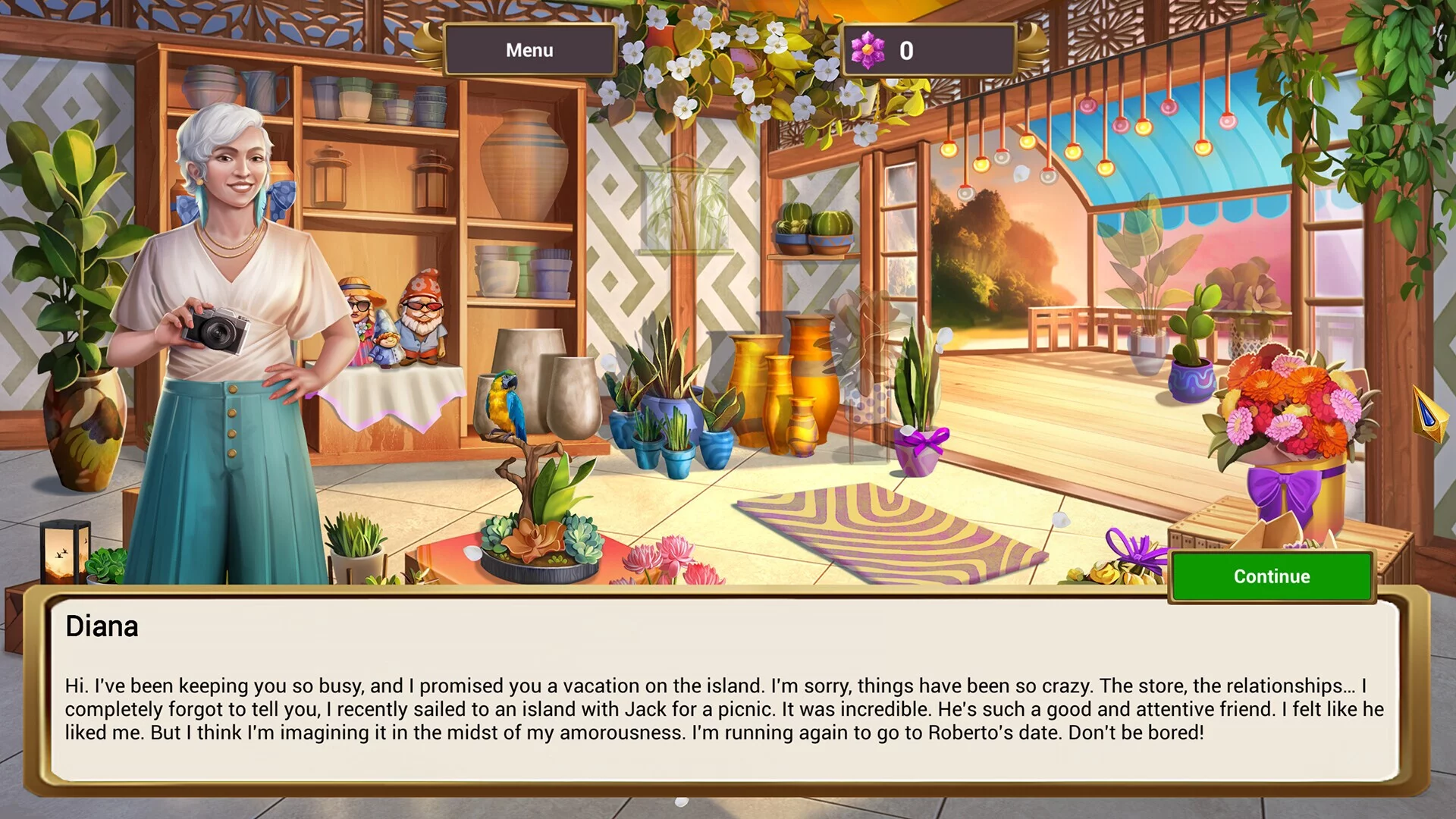 Изображение игры: Solitaire Quest: Love Blossoms