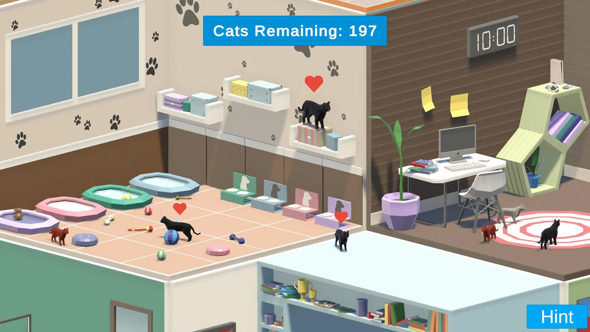 Изображение игры: 200 Hidden House Cats