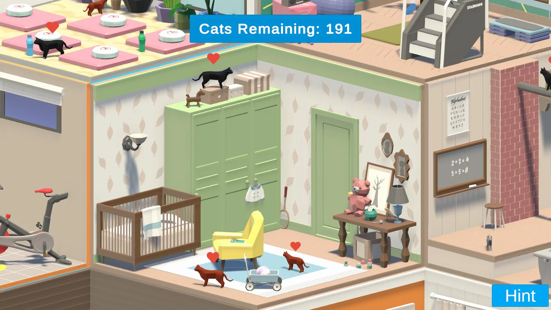 Изображение игры: 200 Hidden House Cats