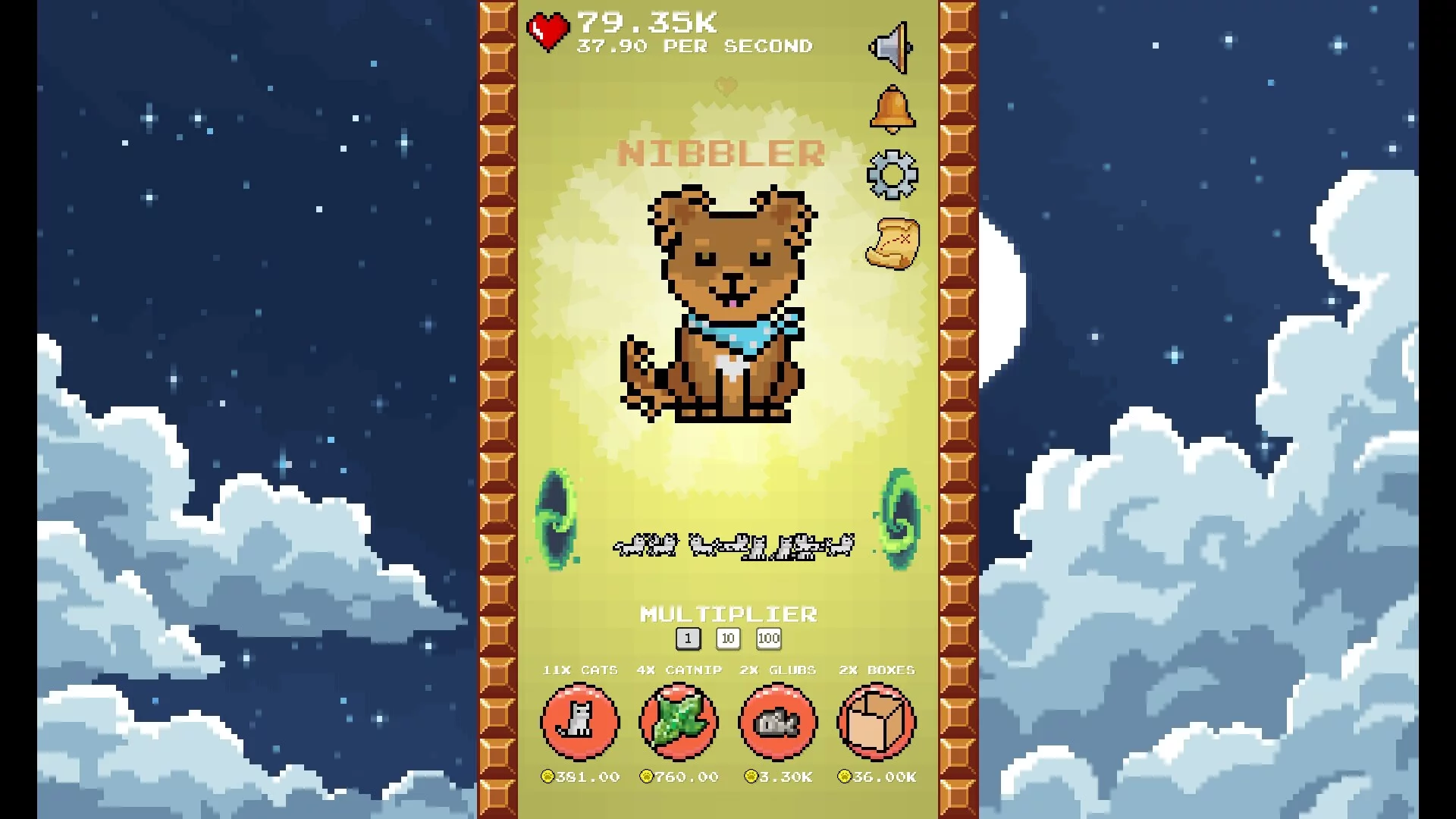 Изображение игры: Press Paws: Idle Clicker