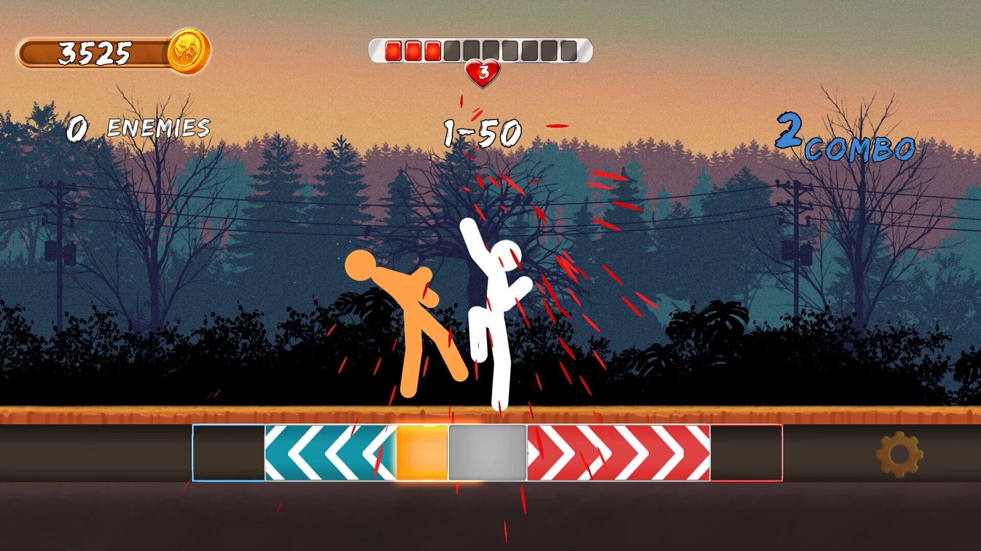 Изображение игры: Finger Fury Showdown