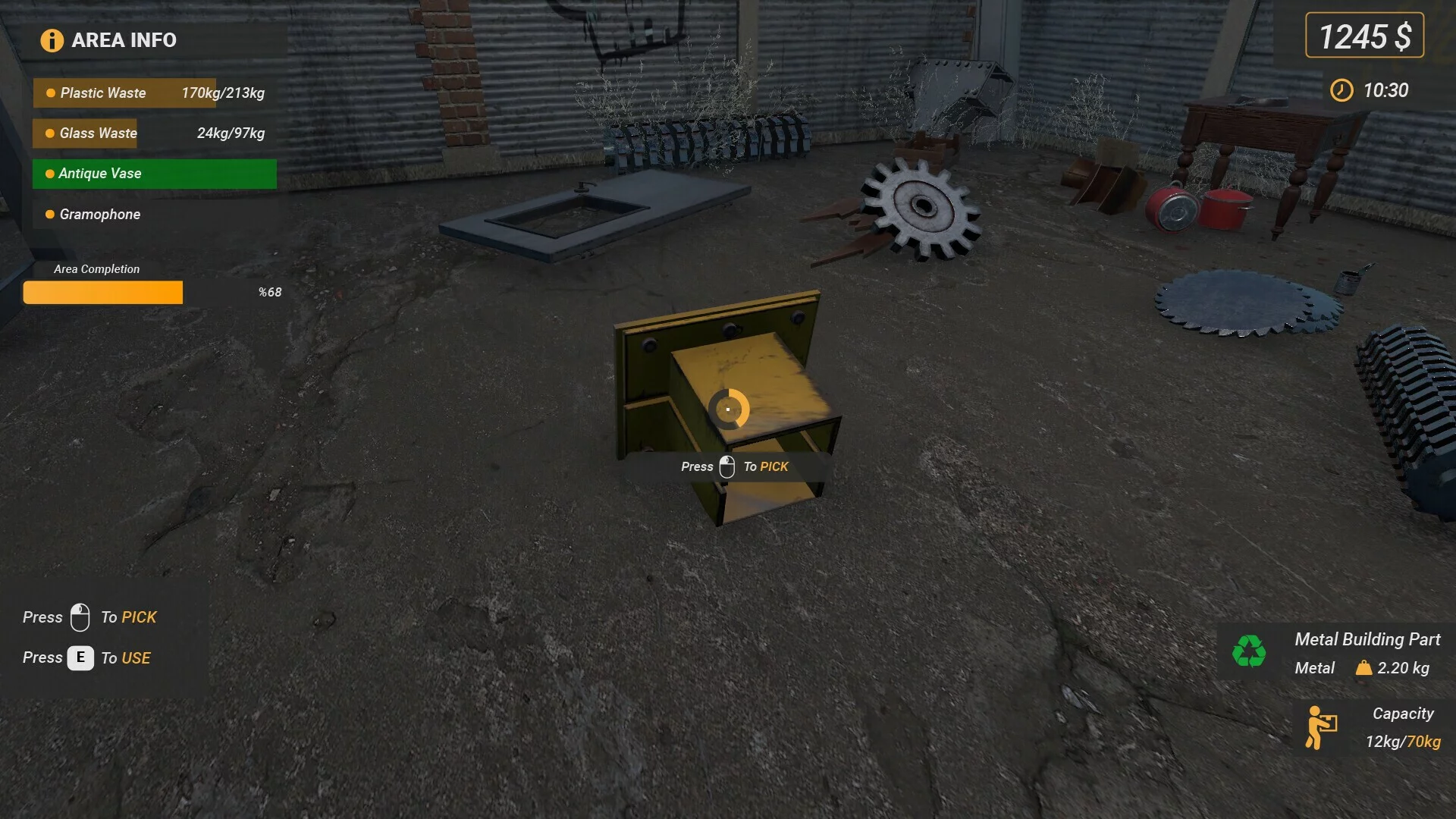 Изображение игры: Recycling Center Simulator: Prologue