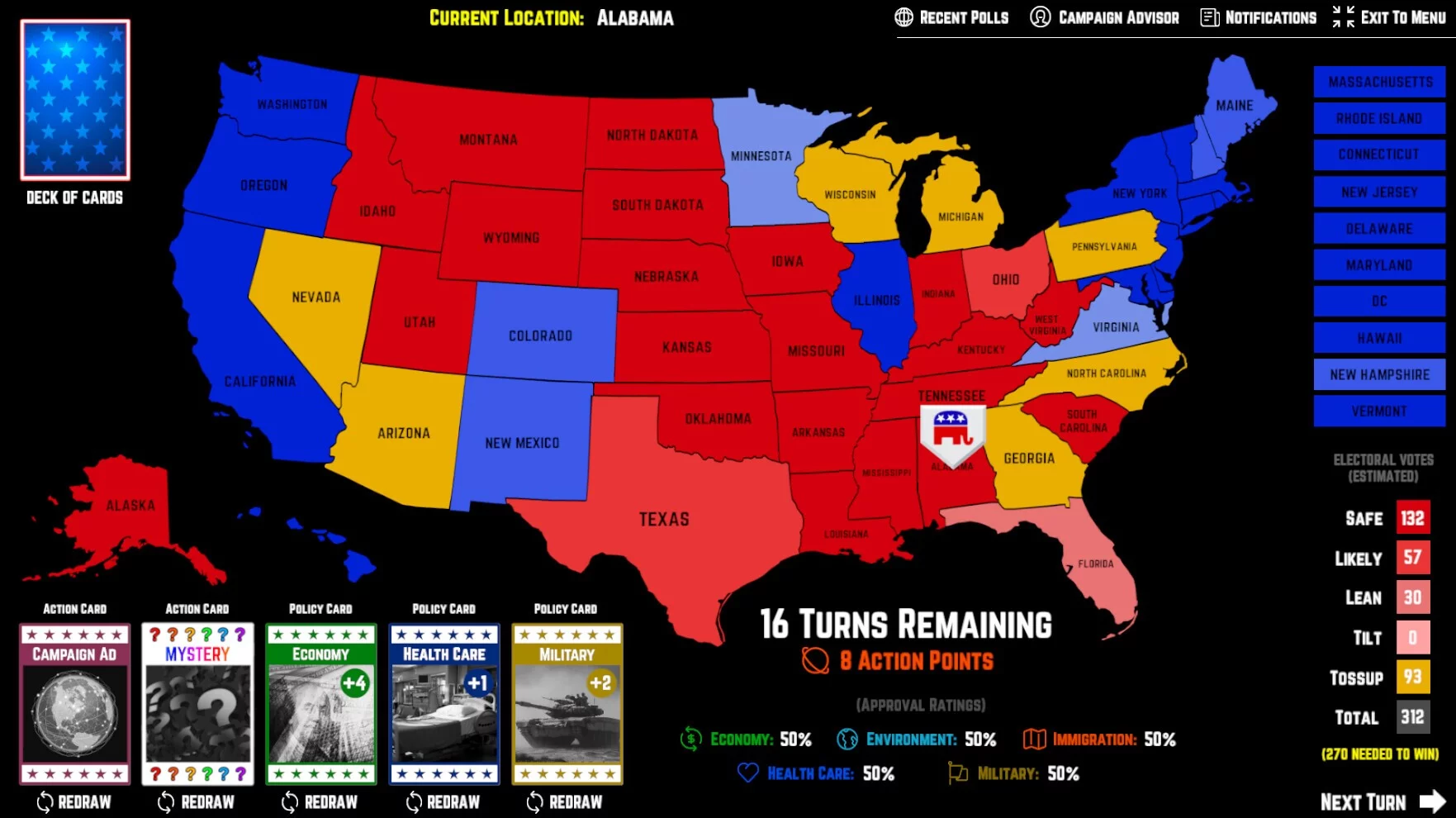 Изображение игры: American Election Simulator