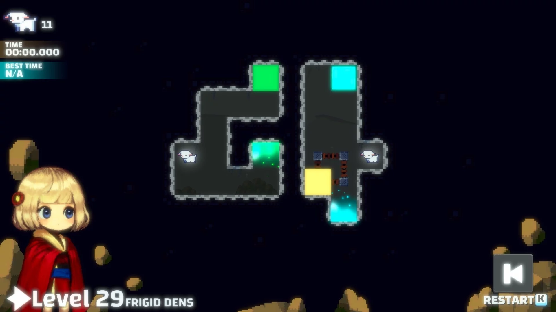 Изображение игры: Puzzle Dungeon!! Earthmage Erin