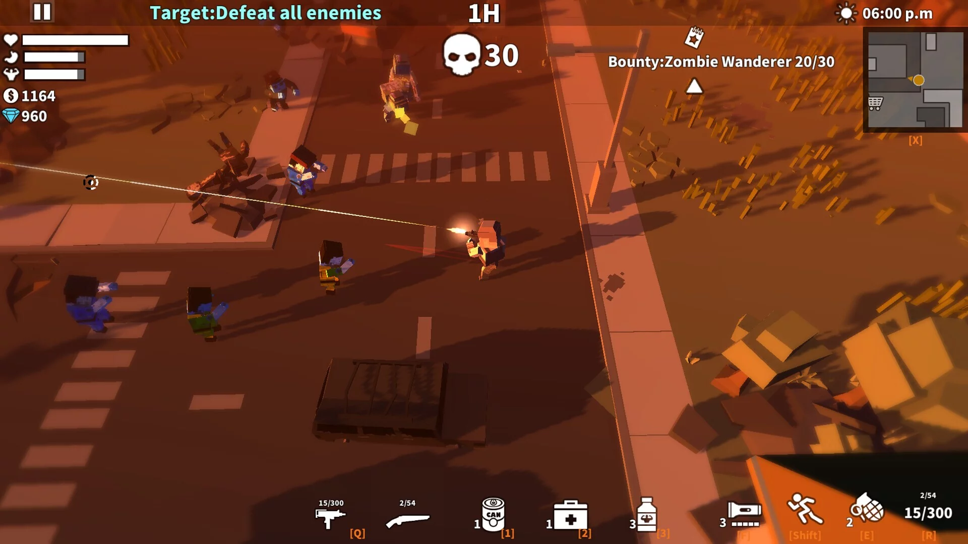 Изображение игры: Survivors Of The Zombie World