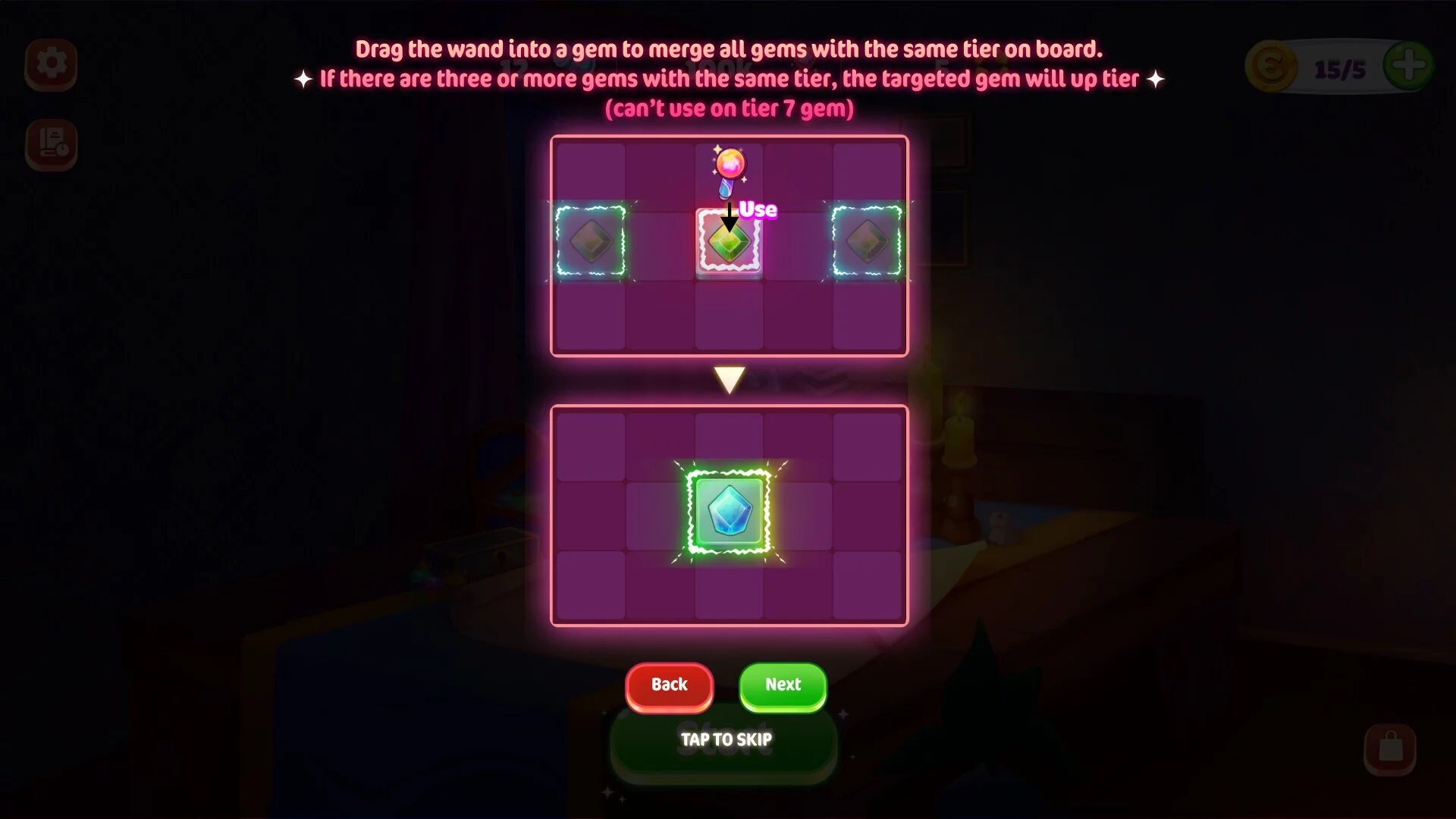Изображение игры: Magic Jewelry Craft