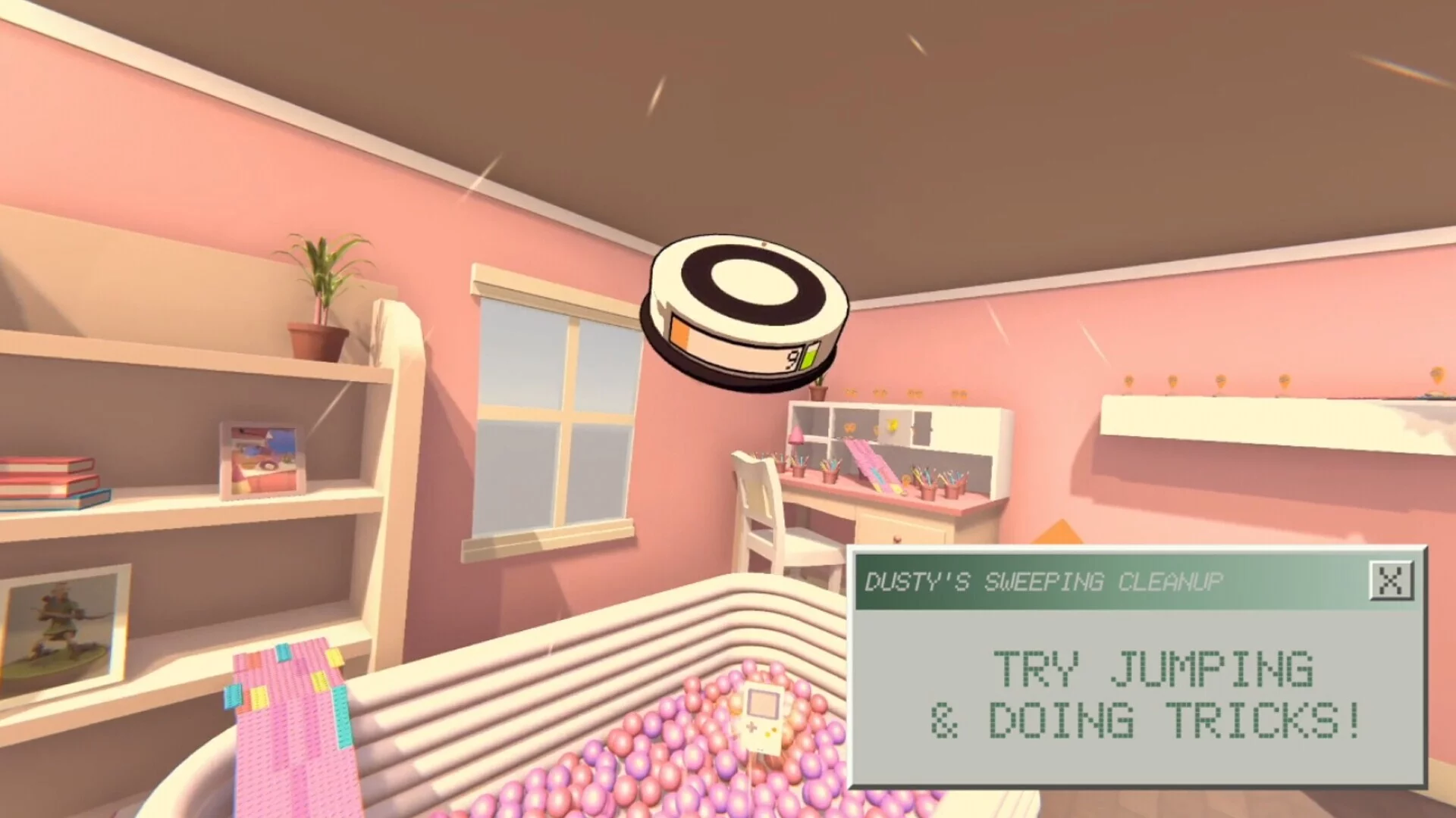 Изображение игры: Dusty's Sweeping Cleanup