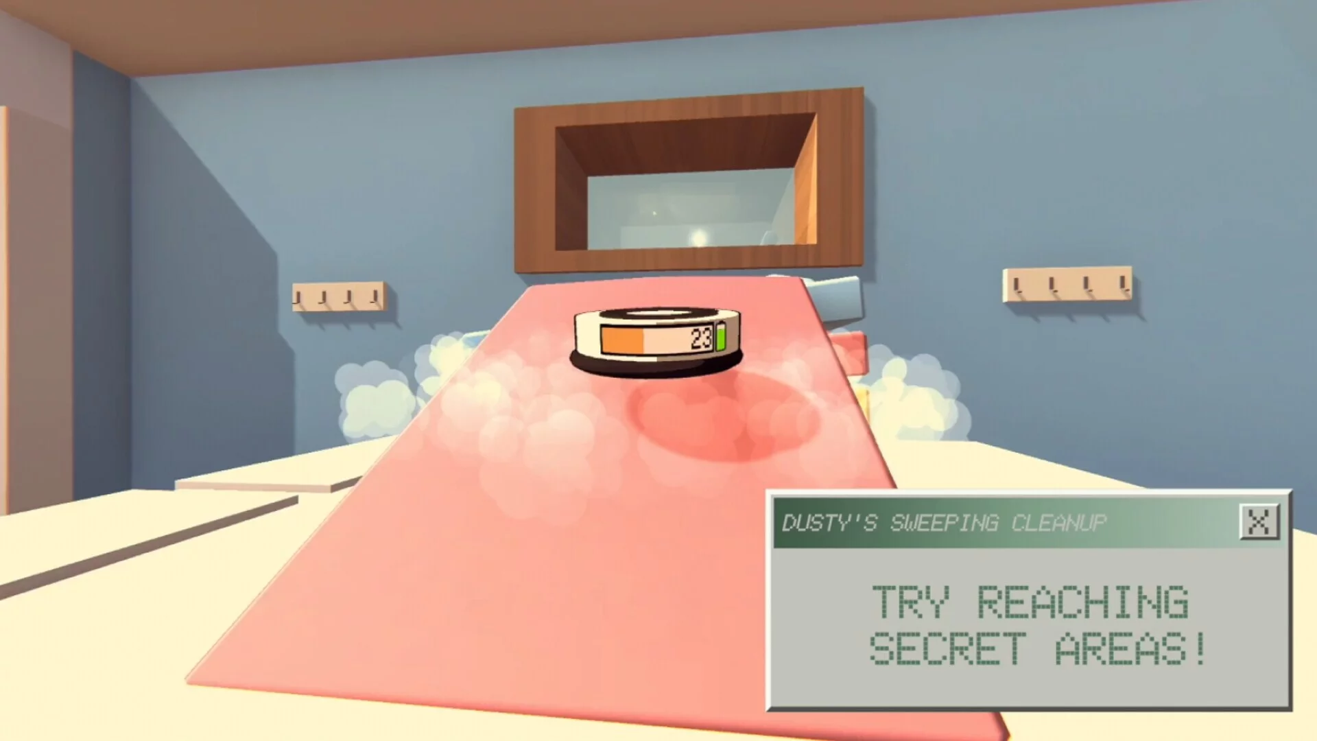 Изображение игры: Dusty's Sweeping Cleanup